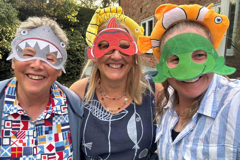 Celebration of the Sea - Blackwater SC Club Week (L-R Julie Nelson, Tracy Haigh, Zoe Nelson) photo copyright Zoe Nelson taken at Blackwater Sailing Club and featuring the Dinghy class