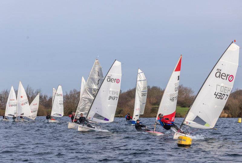 Slow handicap start - Notts County SC First of Year Race - photo © David Eberlin