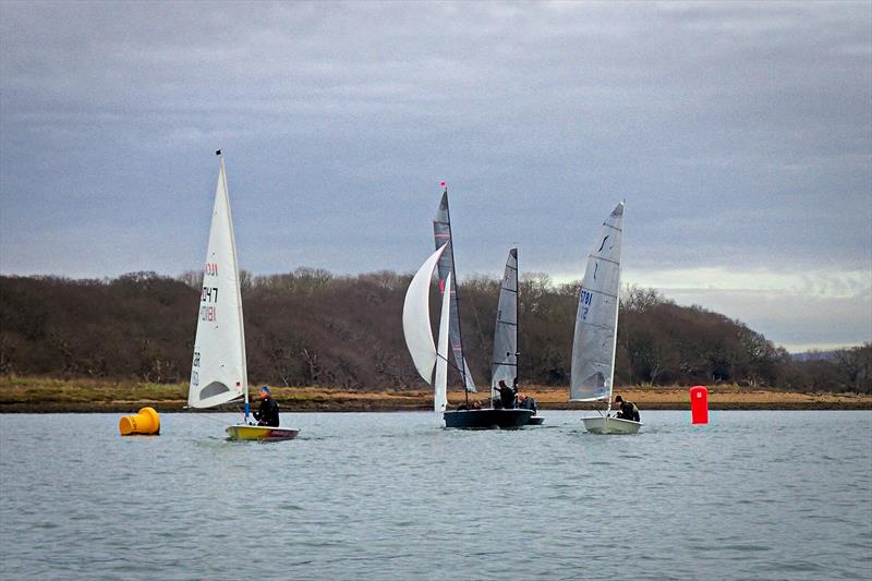 Chichester YC 2026 Snowflake Series day 2 photo copyright Suzie Olliff taken at Chichester Yacht Club and featuring the Dinghy class