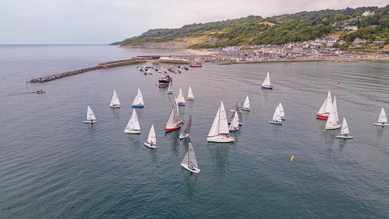 Inaugural Mayor's Shield at Lyme Regis Sailing Club photo copyright Rob @ lovelymeregis taken at Lyme Regis Sailing Club and featuring the Dinghy class