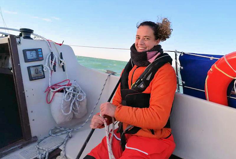Jazz Turner is part way through Project FEAR - a circumnavigation of the British Isles raising money for Sailability photo copyright Project FEAR taken at Newhaven & Seaford Sailing Club and featuring the Disabled class