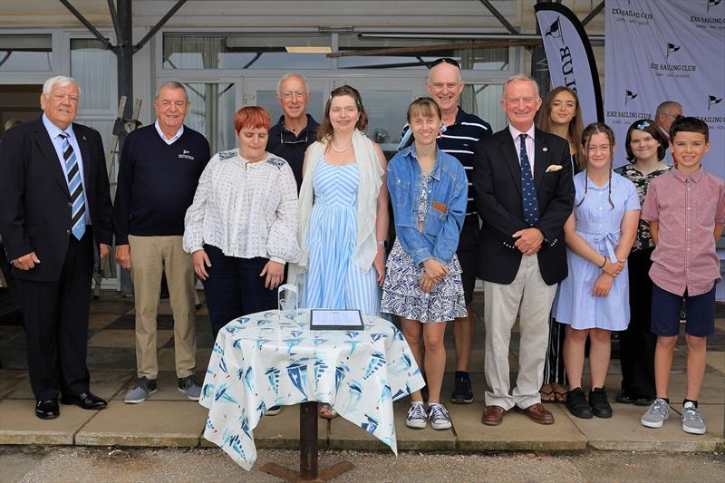 A proud moment - King's Award presented to Exe Sailability Project photo copyright Tom Hurley taken at Exe Sailing Club and featuring the Disabled class