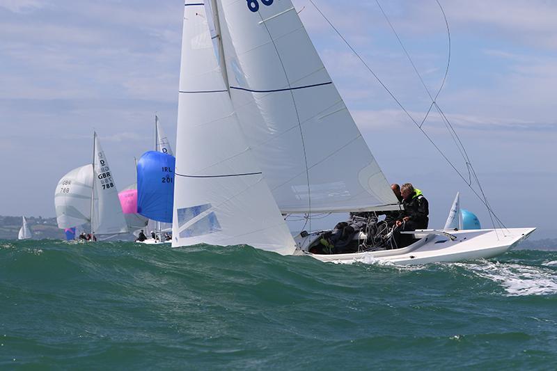 Champions Lawrie Smith, Joost Houweling & Adam Bowers win the Dragon Edinburgh Cup at Abersoch - photo © Andy Green / www.greenseaphotography.co.uk