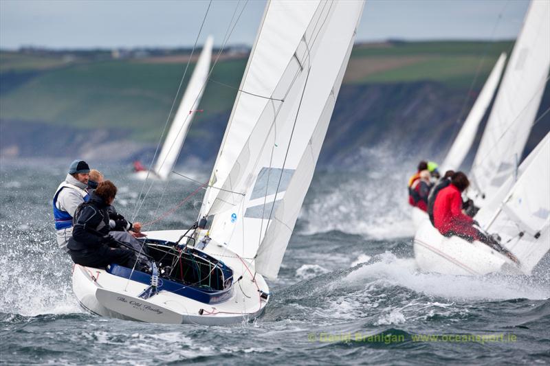 Brewin Dolphin Dragon Gold Cup day 5 photo copyright David Brannigan / www.oceansport.ie taken at Kinsale Yacht Club and featuring the Dragon class