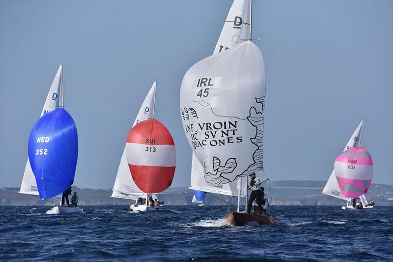 Kinsale Dragon Gold Cup 2024 Day 2 photo copyright David Cullinane taken at Kinsale Yacht Club and featuring the Dragon class