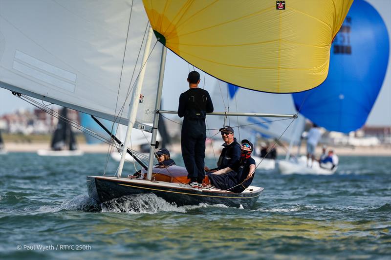Bluebottle wins the Dragon South Coast Championship during the Royal Thames Yacht Club 250th Anniversary Regatta photo copyright Paul Wyeth / www.pwpictures.com taken at Royal Thames Yacht Club and featuring the Dragon class