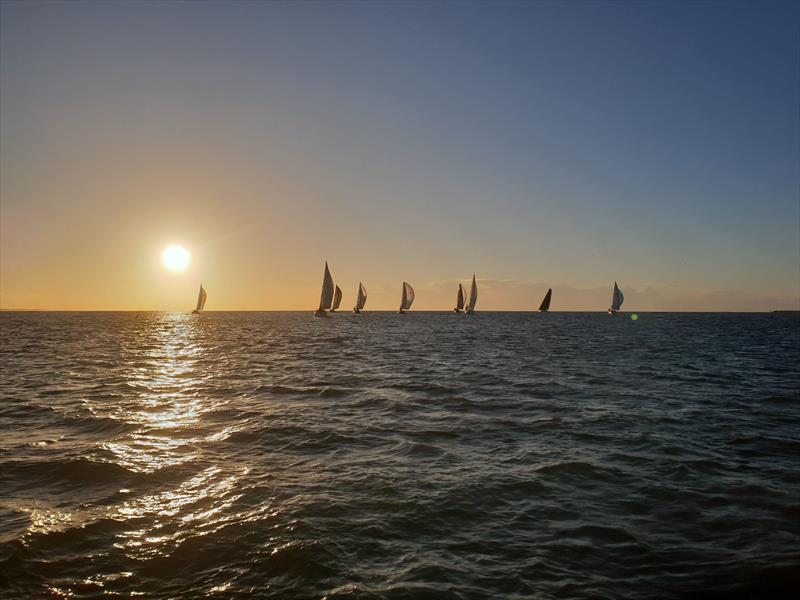 EAORA Buckley Goblets start photo copyright Paul Wood taken at West Mersea Yacht Club and featuring the EAORA class