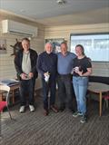 Martin Davies  and Lauren Morgan finish 3rd in the Enterprise Open at Midland Sailing Club © Ashanti Lennox