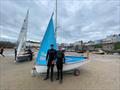 Oli Boocock and Luke Hartshorn win the Silver Fleet in the Noble Marine Enterprise Nationals at Tenby © Alison Robertson Morrish