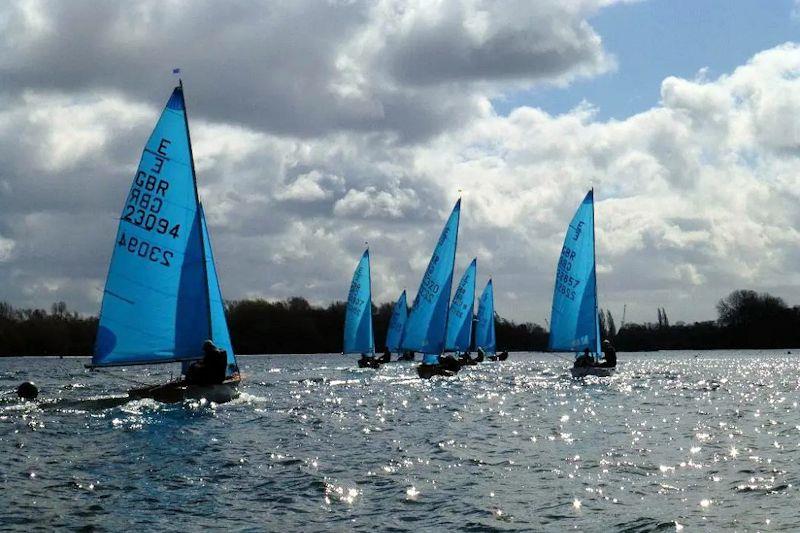 Enterprise Thames Valley Bowl series at Broadwater photo copyright BSC taken at Broadwater Sailing Club and featuring the Enterprise class