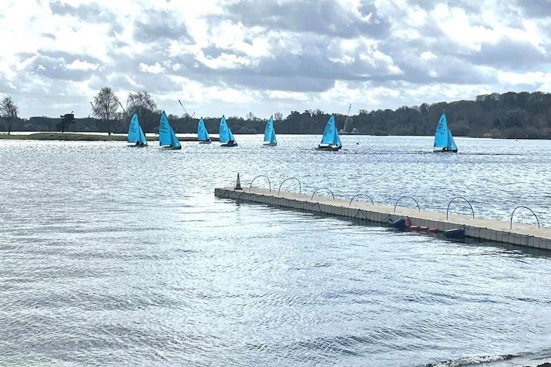 Enterprise Thames Valley Bowl series at Broadwater photo copyright BSC taken at Broadwater Sailing Club and featuring the Enterprise class