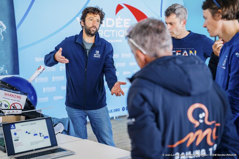 IMOCA skippers continue to deploy weather and climate data-collecting buoys - photo © Jean Louis Carli / PolaRYSE / Saem Vendée