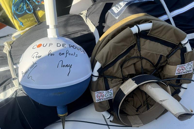 IMOCA skippers continue to deploy weather and climate data-collecting buoys - photo © Manu Cousin / Coup de Pouce / Vendée Globe