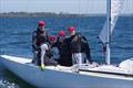 The crew of Lisa Rose were pleased with their racing on day 1 of the Etchells Australian Championship © Jeanette Severs