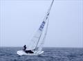 Quandong was helmed by Niesje Hees, with Josh Reid and Cliff Gibson as crew, in the 2025 East Gippsland Etchells Championship © Jeanette Severs