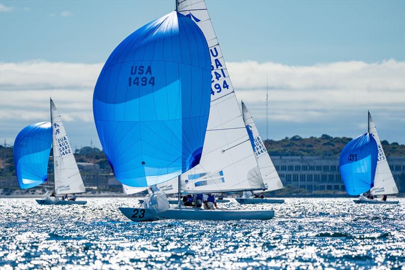 the 2024 Bill Steele Regatta in Fremantle Day 3 photo copyright Jordan Roberts, Down Under Sail taken at Royal Freshwater Bay Yacht Club and featuring the Etchells class