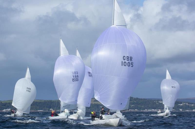 Etchells during the Saturn Sails Largs Regatta Festival 2024 photo copyright Marc Turner / www.pfmpictures.co.uk taken at Largs Sailing Club and featuring the Etchells class