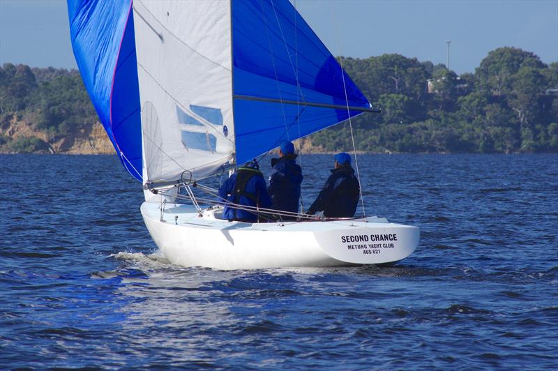 2025 Australian Etchells Championship: Second Chance may have the youngest competitor on board for this regatta, 13-year-old Izzy Trenberth, who already has considerable experience - photo © Jeanette Severs