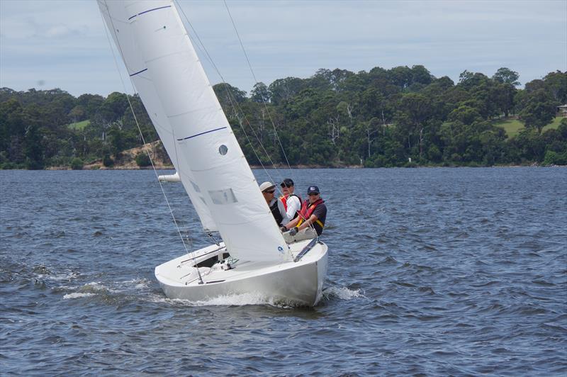 Lake King at Metung throws up variable winds and sea states, challenging the best sailors - photo © Jeanette Severs