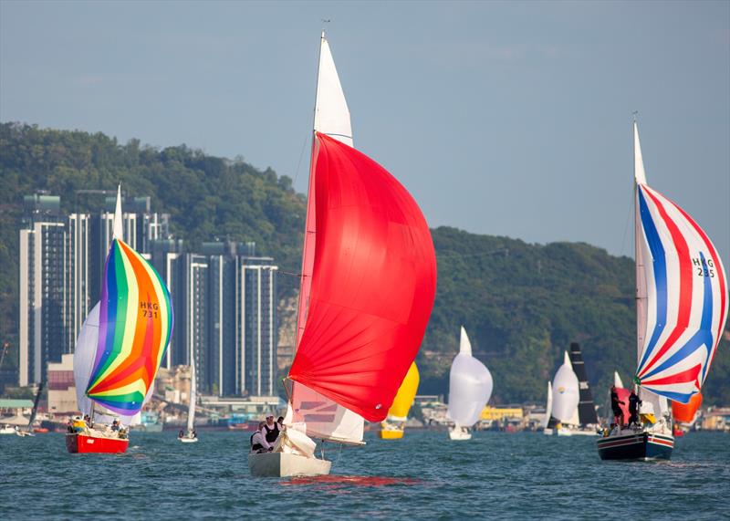 Lipton Trophy 2024 at Royal Hong Kong Yacht Club photo copyright RHKYC / Guy Nowell taken at Royal Hong Kong Yacht Club and featuring the Etchells class