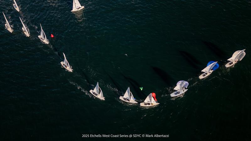 2025 Bill Bennett Cup photo copyright Mark Albertazzi taken at San Diego Yacht Club and featuring the Etchells class