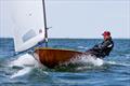 Luke Lazell sailing 1990's Gerry Ledger built 'Skelf' - Europe UK Nationals at Hayling Island © Robert Deaves / www.robertdeaves.uk