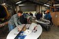 Europe Youths measuring at Hayling Island © Mike Partridge TV
