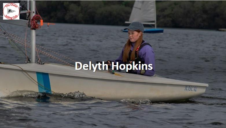 Junior Of The Year Delyth Hopkins photo copyright Dave Watkins  taken at Chase Sailing Club and featuring the Europe class