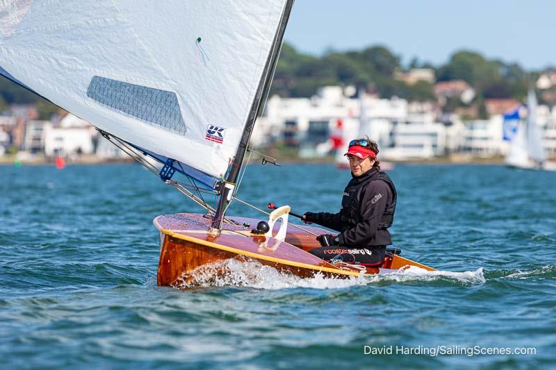 Slow Handicap - Luke Lazell, Europe, on Bournemouth Digital Poole Week 2024 Day 3 photo copyright David Harding / www.sailingscenes.com taken at Parkstone Yacht Club and featuring the Europe class