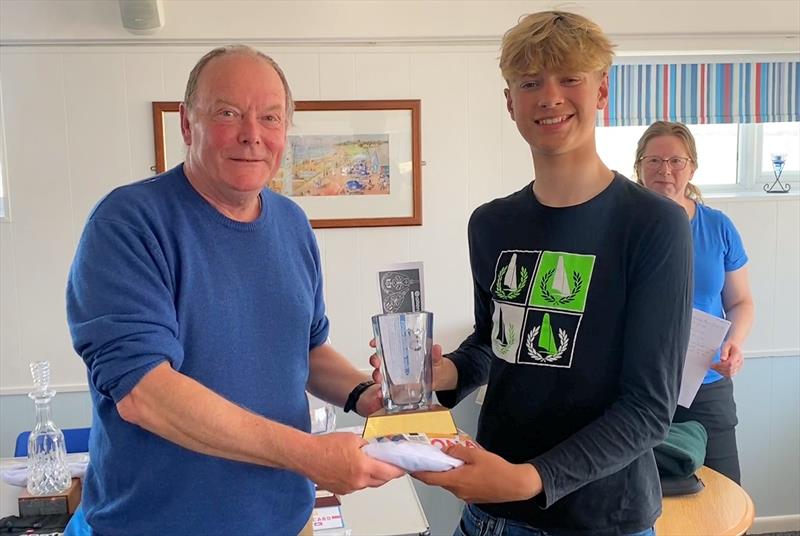 Fin Lloyd, Junior Champion - Europe class UK National Championships at Stokes Bay - photo © Ben Harris