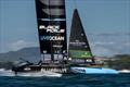 The BlackFoils racing on the Waitemata - ITM New Zealand SailGP - January 19,2025uary © Ricardo Pinto/Rolex/SailGP