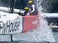 Canada NorthStar SailGP Team helmed by Giles Scott - Race Day 2 of the Rolex Switzerland Sail Grand Prix - Geneva, Switzerland - September 21, 2025 © Ricardo Pinto for SailGP