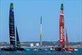 Great Britain, New Zealand and Italy -  Practice Day -  DP World Spain Sail Grand Prix -  Cadiz, Spain - October 3, 2025 © Felix Diemer/SailGP