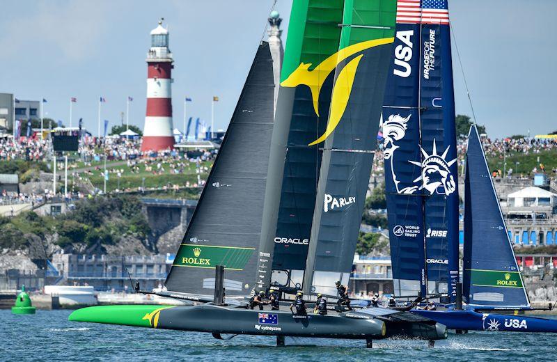 Day 1 at Great Britain SailGP (Event 3, Season 2) in Plymouth - photo © Ricardo Pinto for SailGP