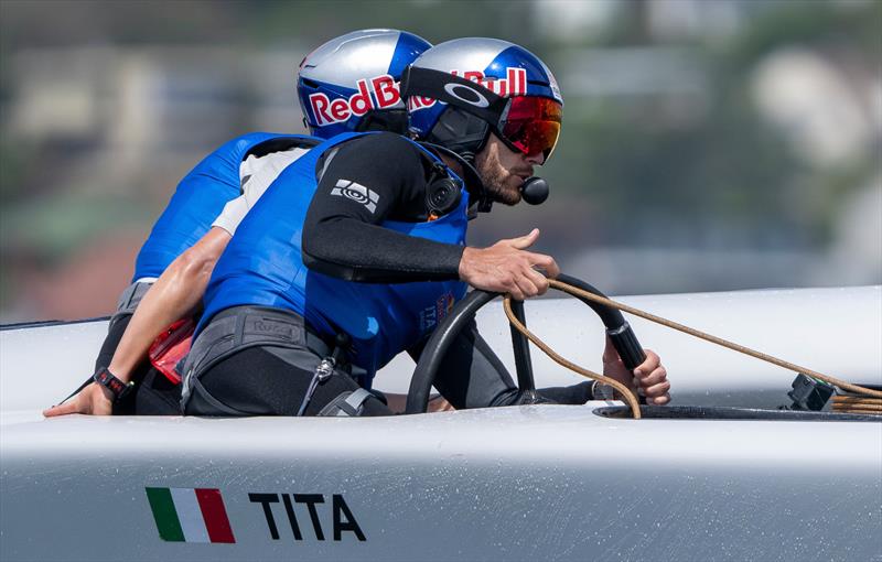 Rugger Ita - Red Bull Italy - Race Day 2 -  KPMG Australia Sail Grand Prix - Sydney, Australia - February 9, 2025 photo copyright Ricardo Pinto/SailGP taken at Royal Sydney Yacht Squadron and featuring the F50 class