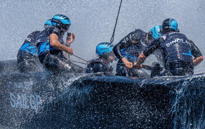  Practice Day -  KPMG Australia Sail Grand Prix - Sydney, Australia - February 7, 2025 photo copyright Bob Martin/SailGP taken at Royal Sydney Yacht Squadron and featuring the F50 class