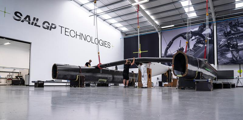 SailGP Technologies -  Southampton - July 2025 photo copyright Jason Ludlow/SailGP taken at Royal New Zealand Yacht Squadron and featuring the F50 class