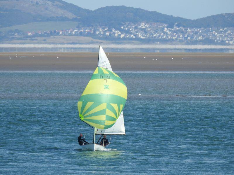 Julian Bridges takes runner up in the Puffin Island Race - Menai Straits Regatta 2022 photo copyright Ian Bradley taken at  and featuring the Flying Dutchman class