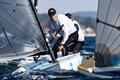 Sjoerd Hofland, NED (U23) on day 4 of the 2024 Finn Gold Cup © Robert Deaves / www.robertdeaves.uk