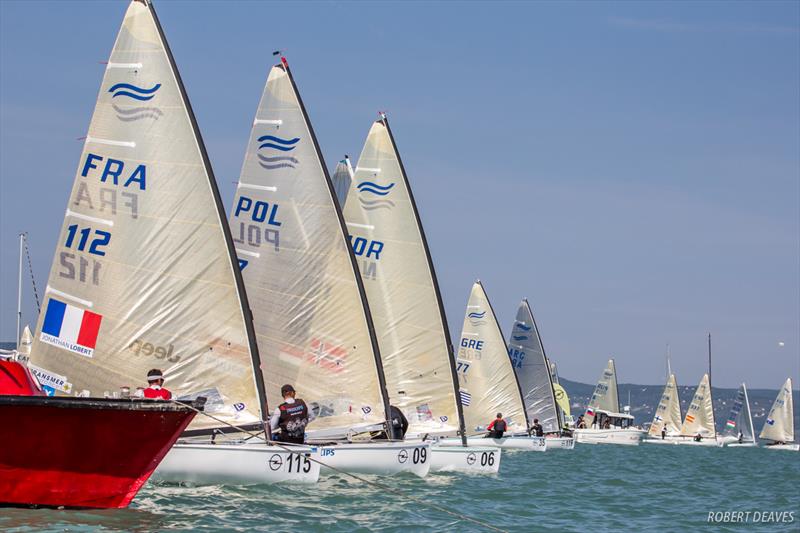 Medal Race start at the 2017 Opel Finn Gold Cup at Lake Balaton - photo © Robert Deaves