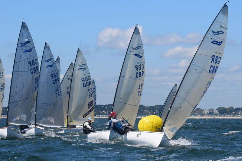 Finn Southern Area Championship at Christchurch photo copyright Ela Miller taken at Christchurch Sailing Club and featuring the Finn class