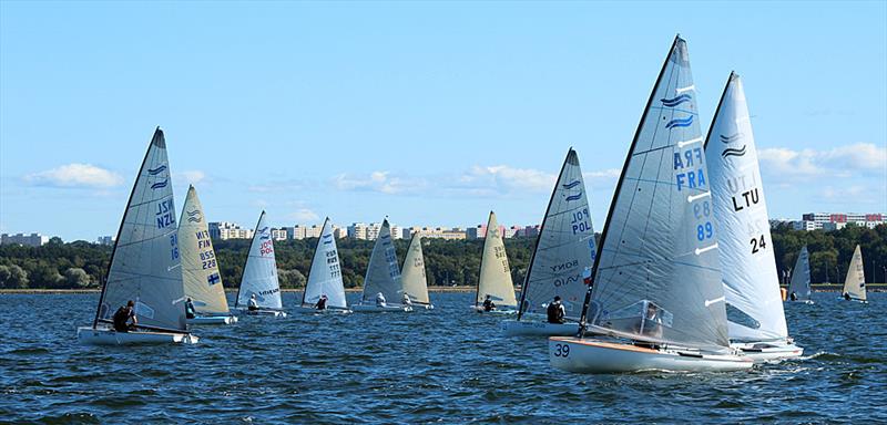 2013 Finn Gold Cup Practice Race photo copyright Robert Deaves taken at Kalev Yacht Club and featuring the Finn class