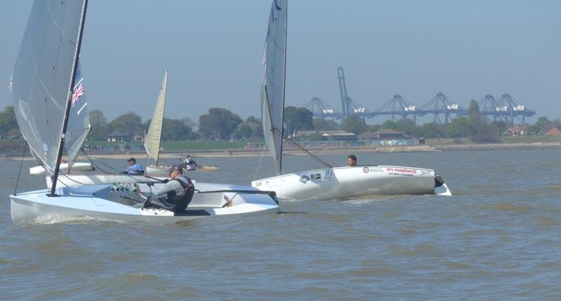 Harwich Town SC Open - BFA Traveller Series photo copyright Eve Burden taken at Harwich Town Sailing Club and featuring the Finn class