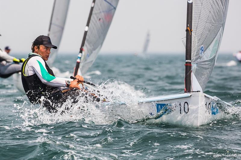 Australian Sailing Squad's Jake Lilley - 2019 Finn Gold Cup - photo © Robert Deaves