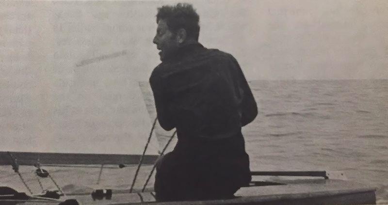 Jack Knights (GBR) was a fierce competitor in the Finn and only just missed out on an Olympic place in 1956 photo copyright IFA taken at  and featuring the Finn class