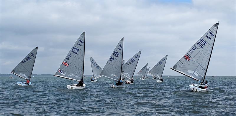 Finn Masters 2023 at Keyhaven - photo © Alex Pepper