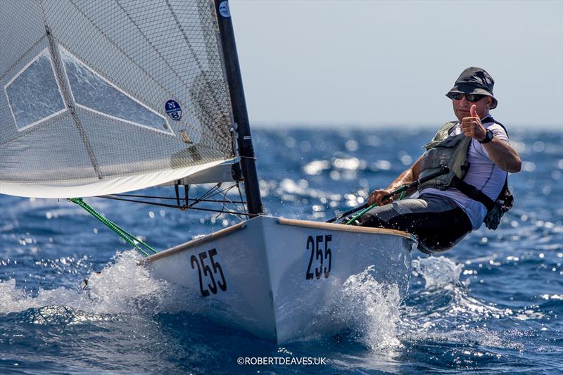 Karel van Hellemond, NED - 2024 Finn World Masters - photo © Robert Deaves