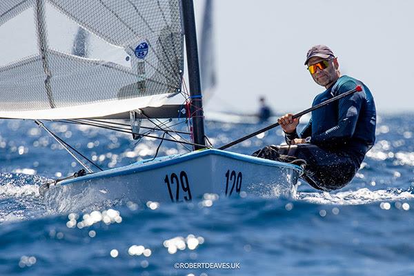 Andre Budzien, GER - 2024 Finn World Masters photo copyright Robert Deaves taken at Centro Velico Punta Ala and featuring the Finn class