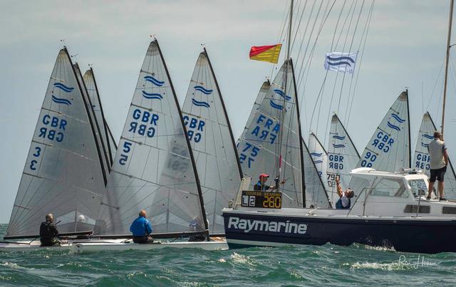 Rooster British Finn Nationals at Hayling Island - photo © Peter Hickson