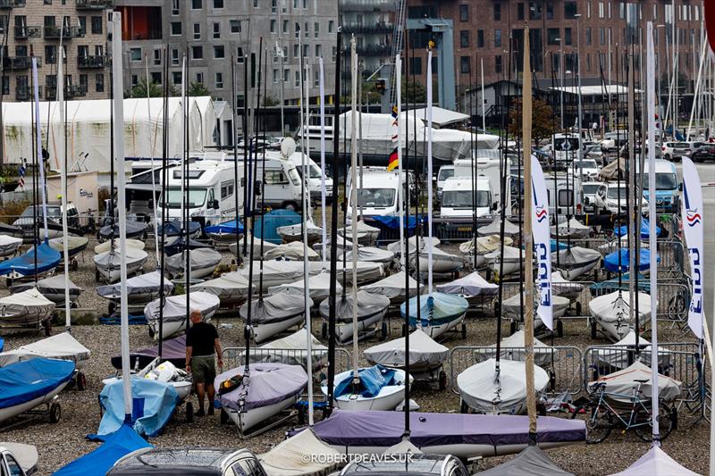 Covers stay on - 2024 Finn Gold Cup photo copyright Robert Deaves taken at Sailing Aarhus and featuring the Finn class